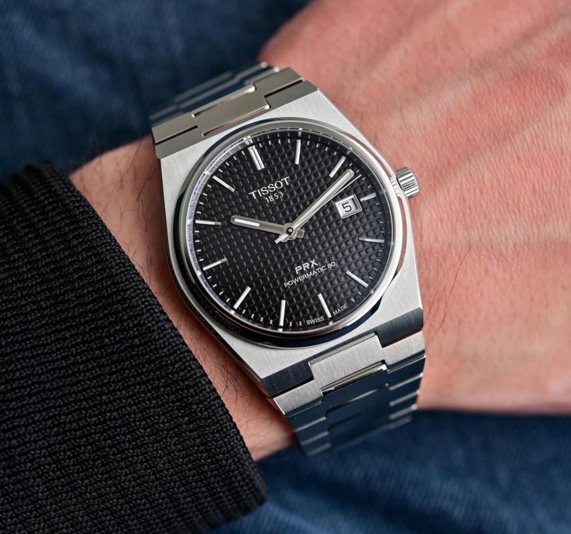 luxury Watch Black 7855