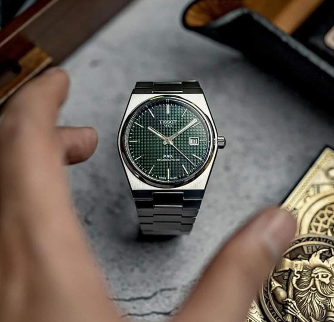 luxury Watch Green  7844